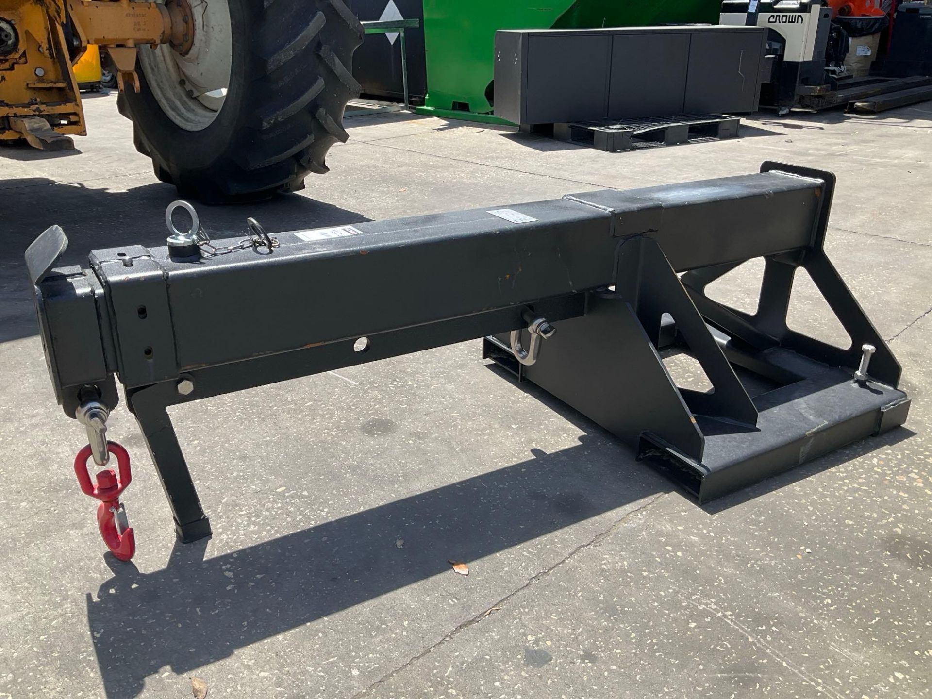 UNUSED 2023 FORKLIFT JIB CRANE ATTACHMENT MODEL 005-03-6325-01