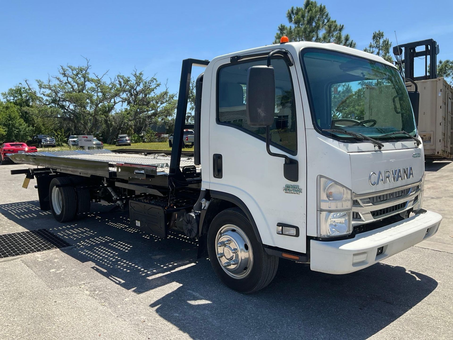 2021 ISUZU NQR ROLLBACK TRUCK, DIESEL, COTTRELL BED APPROX 251" L, NON CDL TRUCK, GVWR19500, FLEET - Bild 8 aus 27