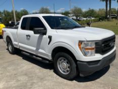 2021FORD F-150 XL PICKUP TRUCK, GAS POWER AUTOMATIC, APPROX GVWR7050, 4X4, POWER LOCKS & WINDOWS ,