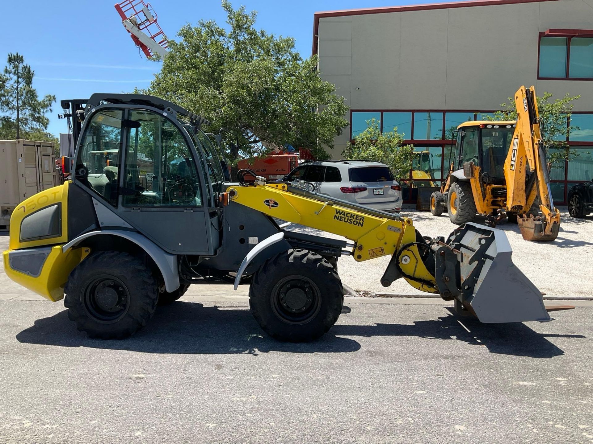 WACKER NEUSON 750 T WHEEL LOADER, DEUTZ DIESEL, RUNS AND OPERATES - Bild 8 aus 18