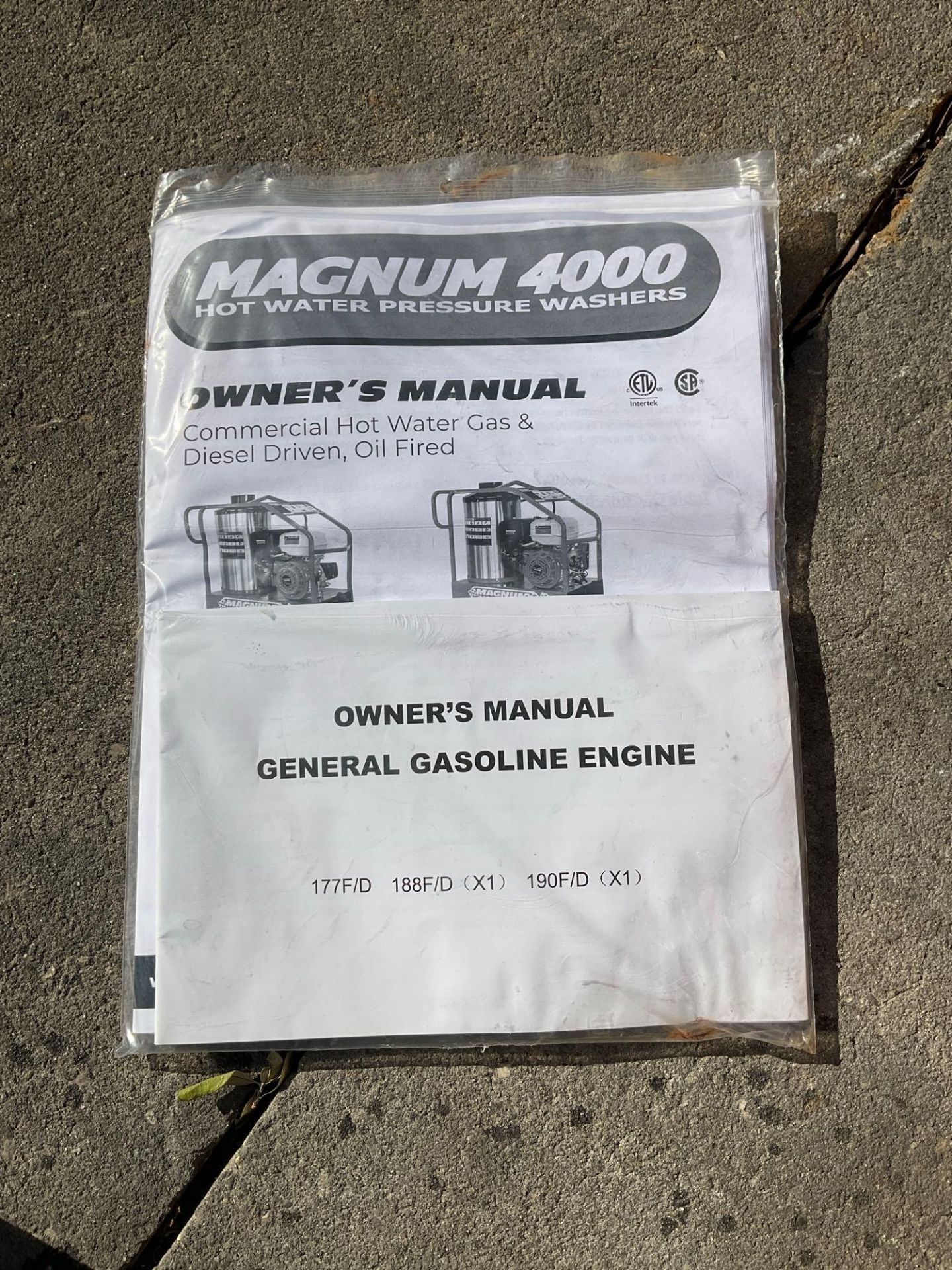 UNUSED 2024 MAGNUM 4000 SERIES GOLD HOT WATER PRESSURE WASHER,DIESEL GAS POWER, ELECTRIC START, - Bild 14 aus 14