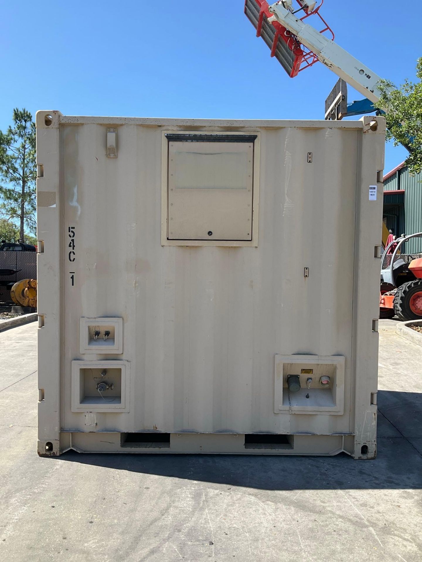 CHARLESTON MARINE CONTAINER, APPROX 78" W x 96" D x 96" T - Image 10 of 24