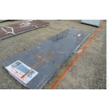 UNUSED METAL SHEET, APPROX 30PIECES, APPROX 39" X 12FT ( PLEASE NOTE STOCK PHOTOS USED , METAL PA...