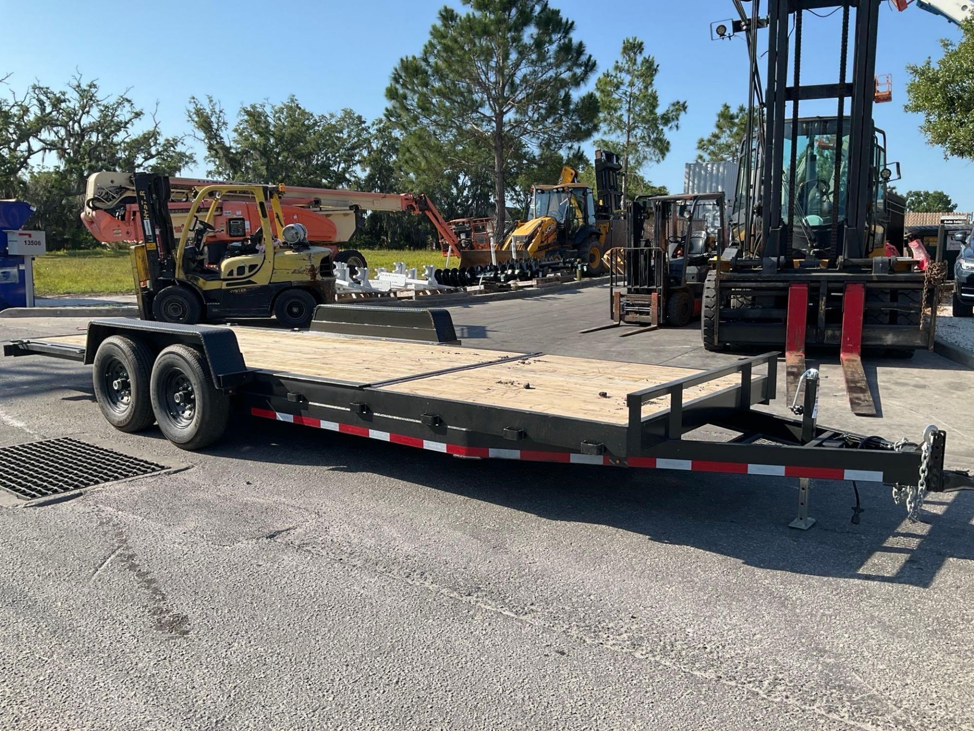 UNUSED 2024...CARRY-ON TILT TRAILER TYPE TRA/REM 7X22HDEQTILT14K, APPROX GVWR 14000LBS, APPROX 22... - Image 9 of 15