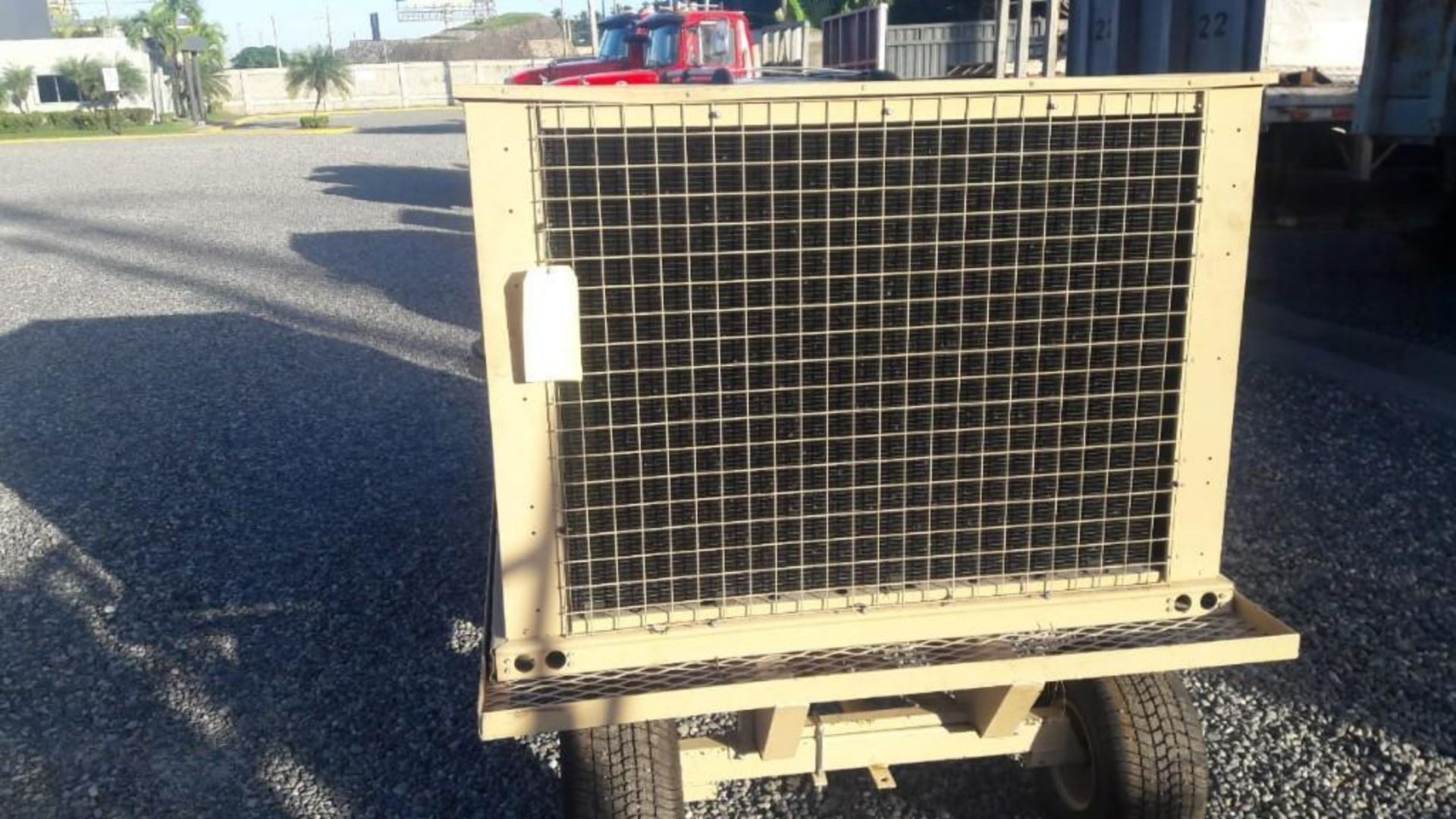 2015 TES TRAILER MOUNTED AIR CONDITIONER/HEATER,24 KW HEATING, 60,000 BTU COOLING, RUNS - Image 2 of 5