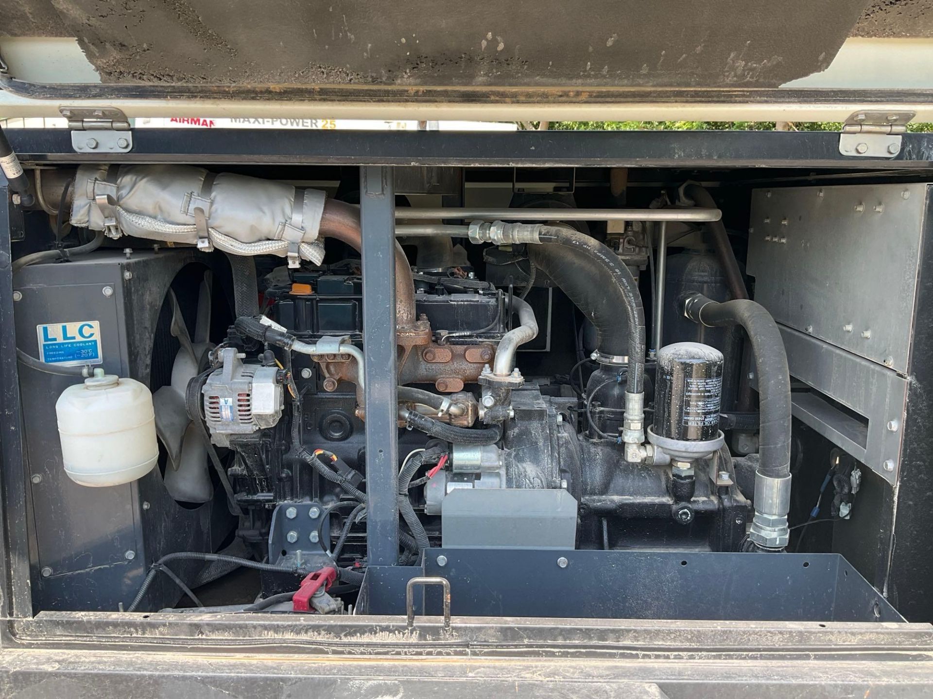 2018/2019 ALLMAND MAXI-POWER MA185-6E1 COMPRESSOR, DIESEL, TRAILER MOUNTED, NORMAL OPERATING - Image 3 of 14