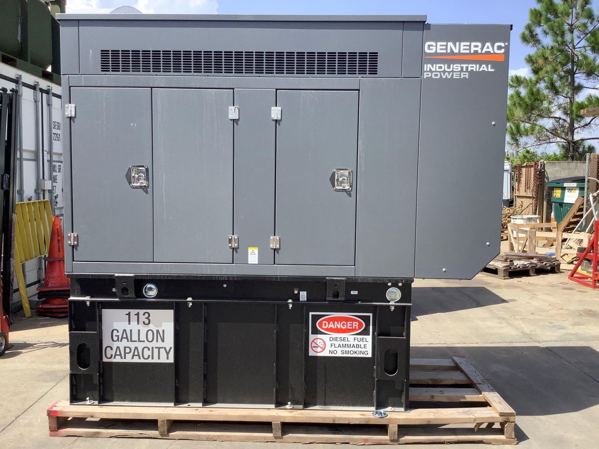 UNUSED GENERAC 10 KW DIESEL GENERATOR MODEL SD010, BACK-UP UNIT/NEVER BEEN USED, APPROX 60HZ, PHASE - Image 2 of 21