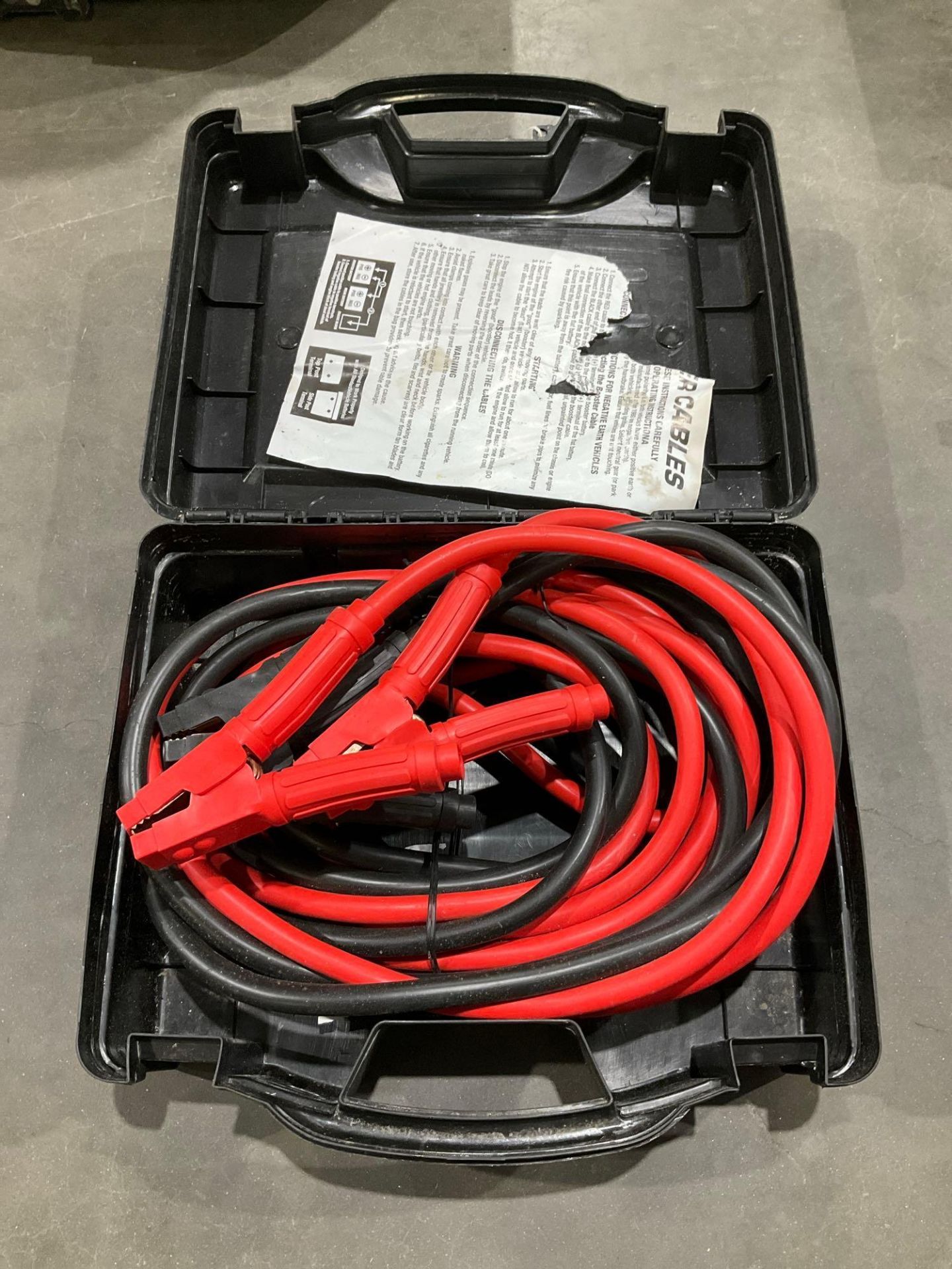 UNUSED PRO START 1000 HEAVY DUTY PROFESSIONAL SERIES BOOSTER CABLE, 1 GA, 25FT, 900 AMP CCA - Image 2 of 3