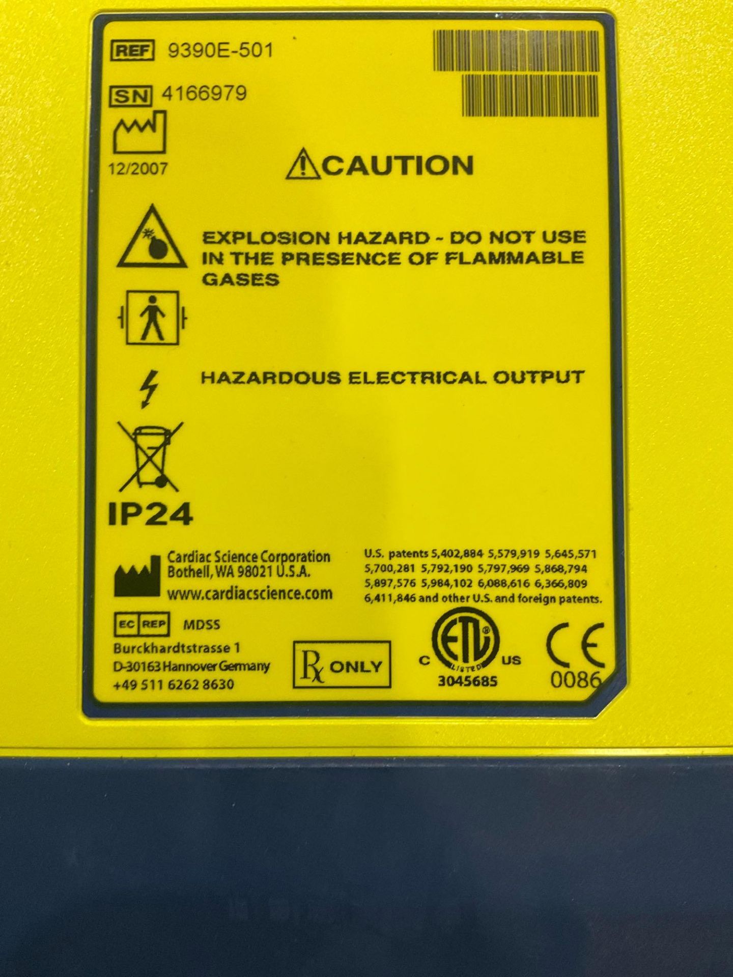 5 CARDIAC SCIENCE AUTOMATED EXTERNAL DEFIBRILLATORS - Image 13 of 19