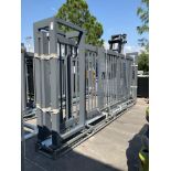 UNUSED 20.4FT ELECTRIC SLIDING GATE, 4.4FT REMOVABLE LEAF,...( PLEASE NOTE STOCK PHOTO USED )