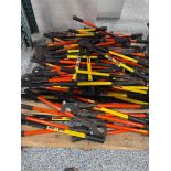 WIRE CUTTERS, APPROX 35 TOTAL...