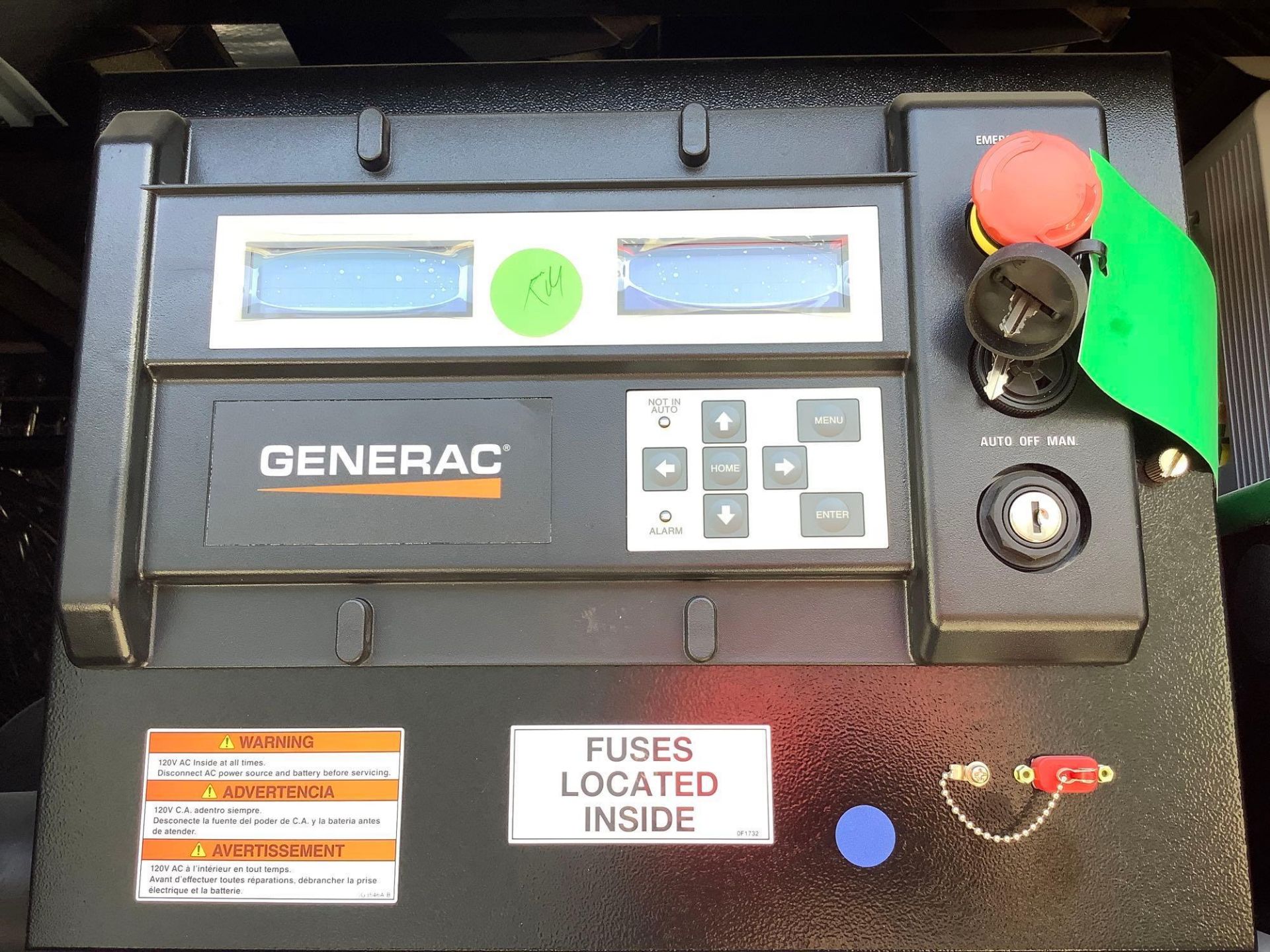 UNUSED GENERAC 10 KW DIESEL GENERATOR MODEL SD010, BACK-UP UNIT/NEVER BEEN USED, APPROX 60HZ, PHASE - Image 14 of 21