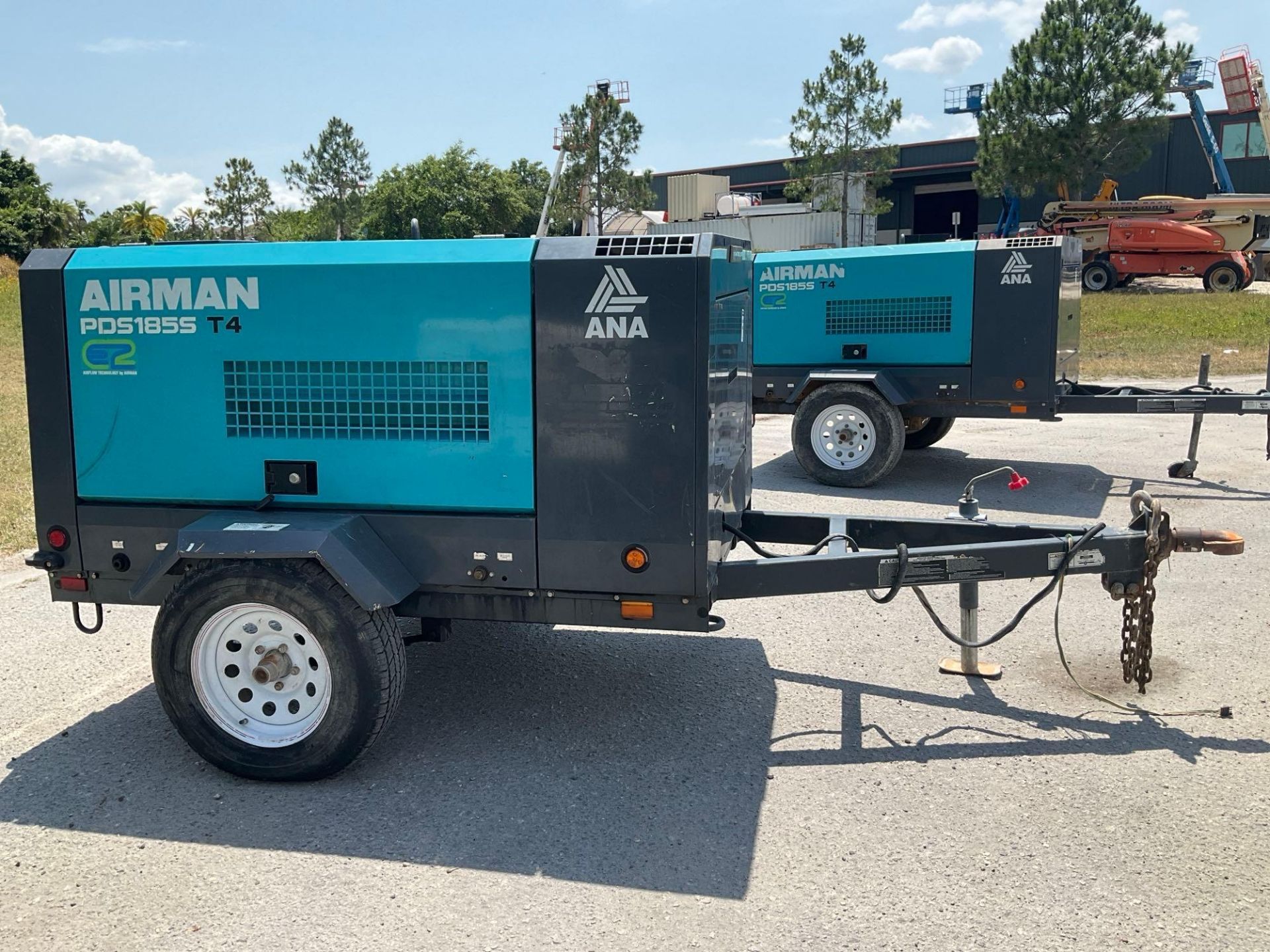 2022 AIRMAN PDS185S-6E1 COMPRESSOR, DIESEL, TRAILER MOUNTED, NORMAL OPERATING PRESSURE 0.69 MPA, ... - Image 9 of 14