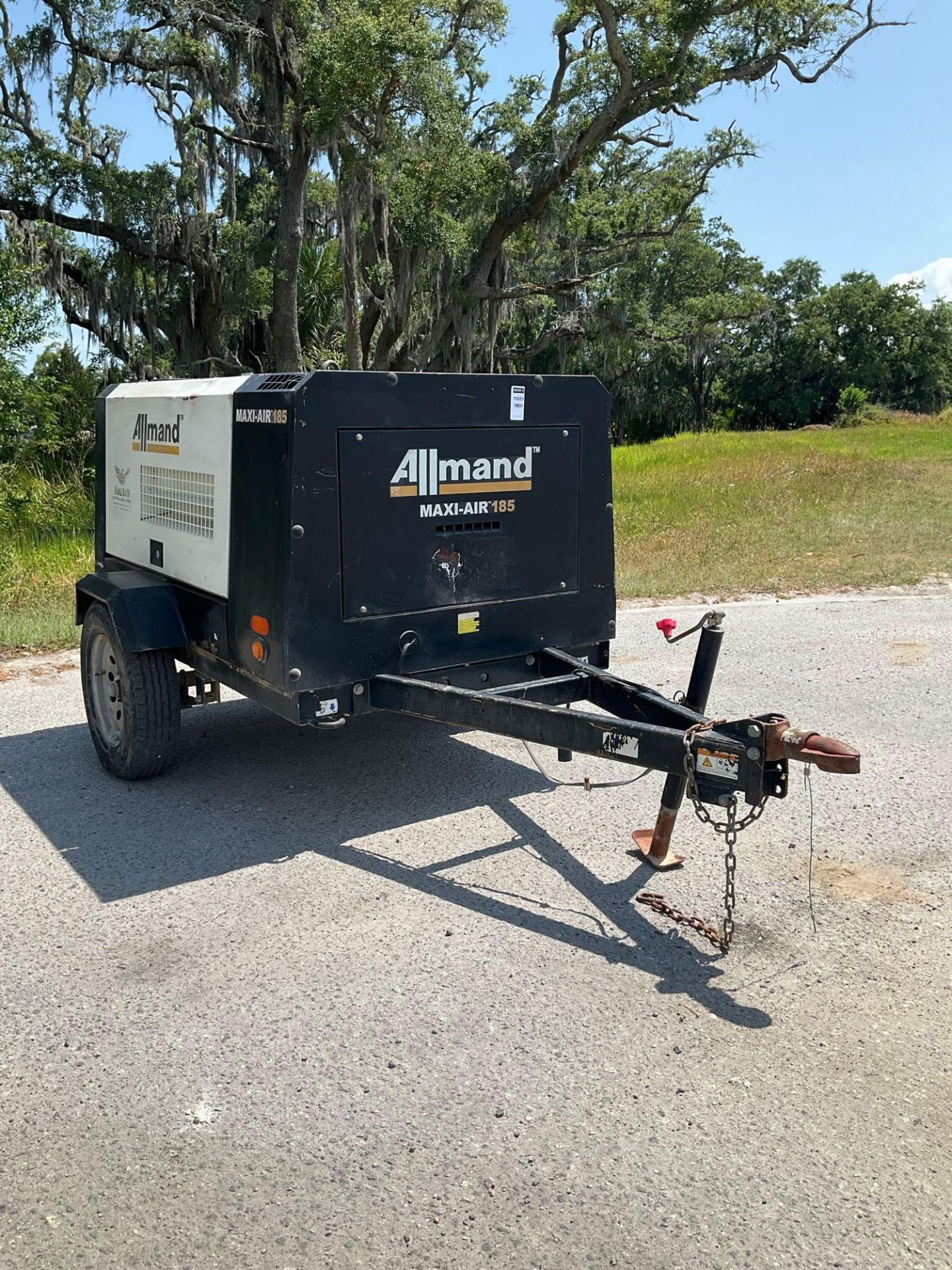 2018/2019 ALLMAND MAXI-POWER MA185-6E1 COMPRESSOR, DIESEL, TRAILER MOUNTED, NORMAL OPERATING - Image 10 of 14