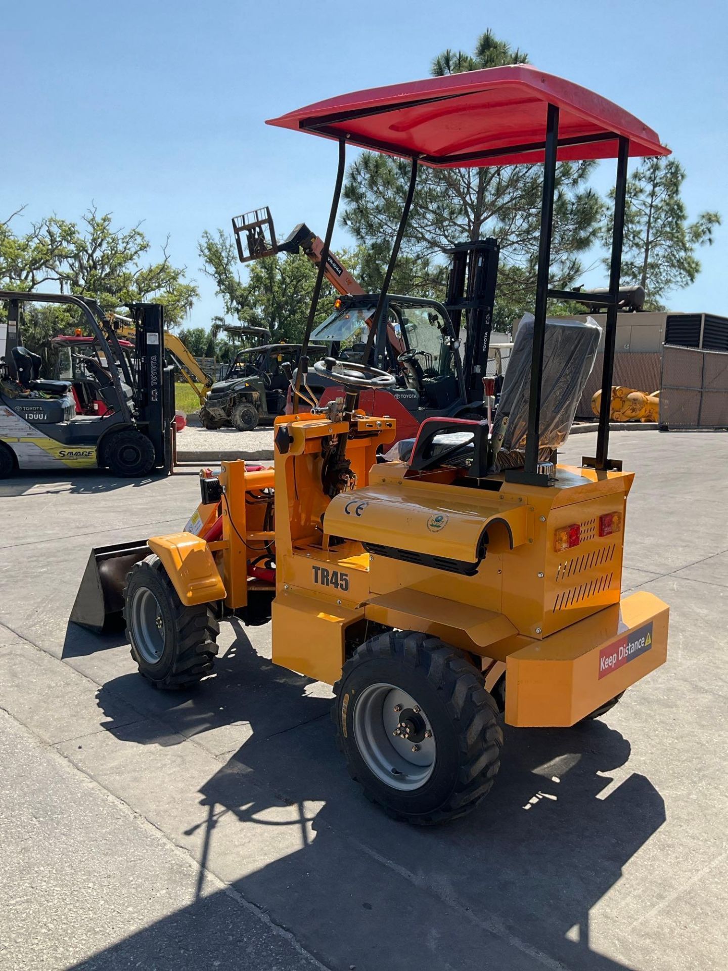 2024 WHEEL LOADER MODEL TR45, GAS POWERED - Image 5 of 12