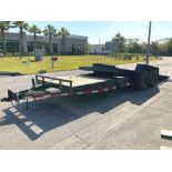 UNUSED 2024...CARRY-ON TILT TRAILER TYPE TRA/REM 7X22HDEQTILT14K, APPROX GVWR 14000LBS, APPROX 22...