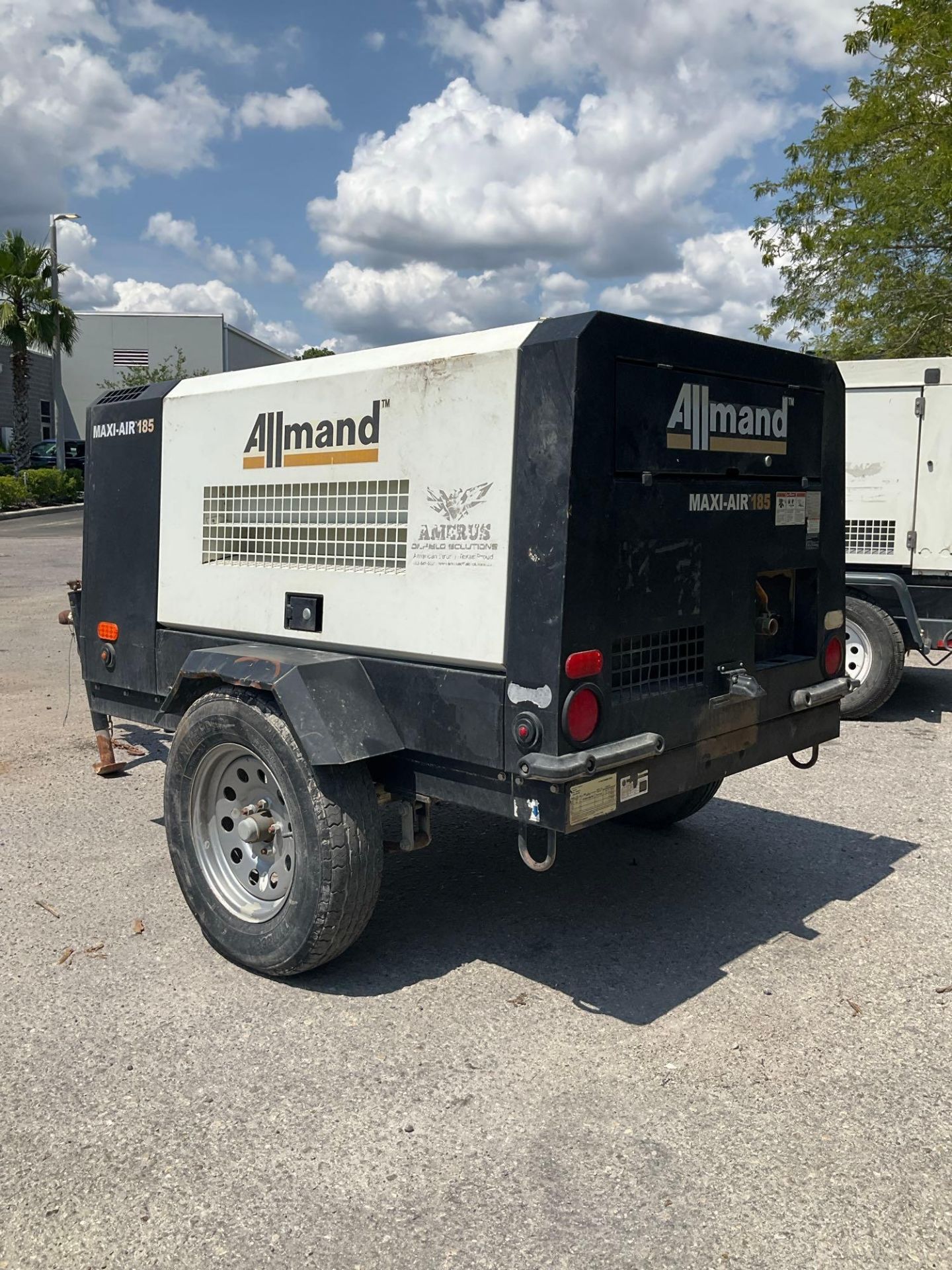2018/2019 ALLMAND MAXI-POWER MA185-6E1 COMPRESSOR, DIESEL, TRAILER MOUNTED, NORMAL OPERATING - Image 4 of 14