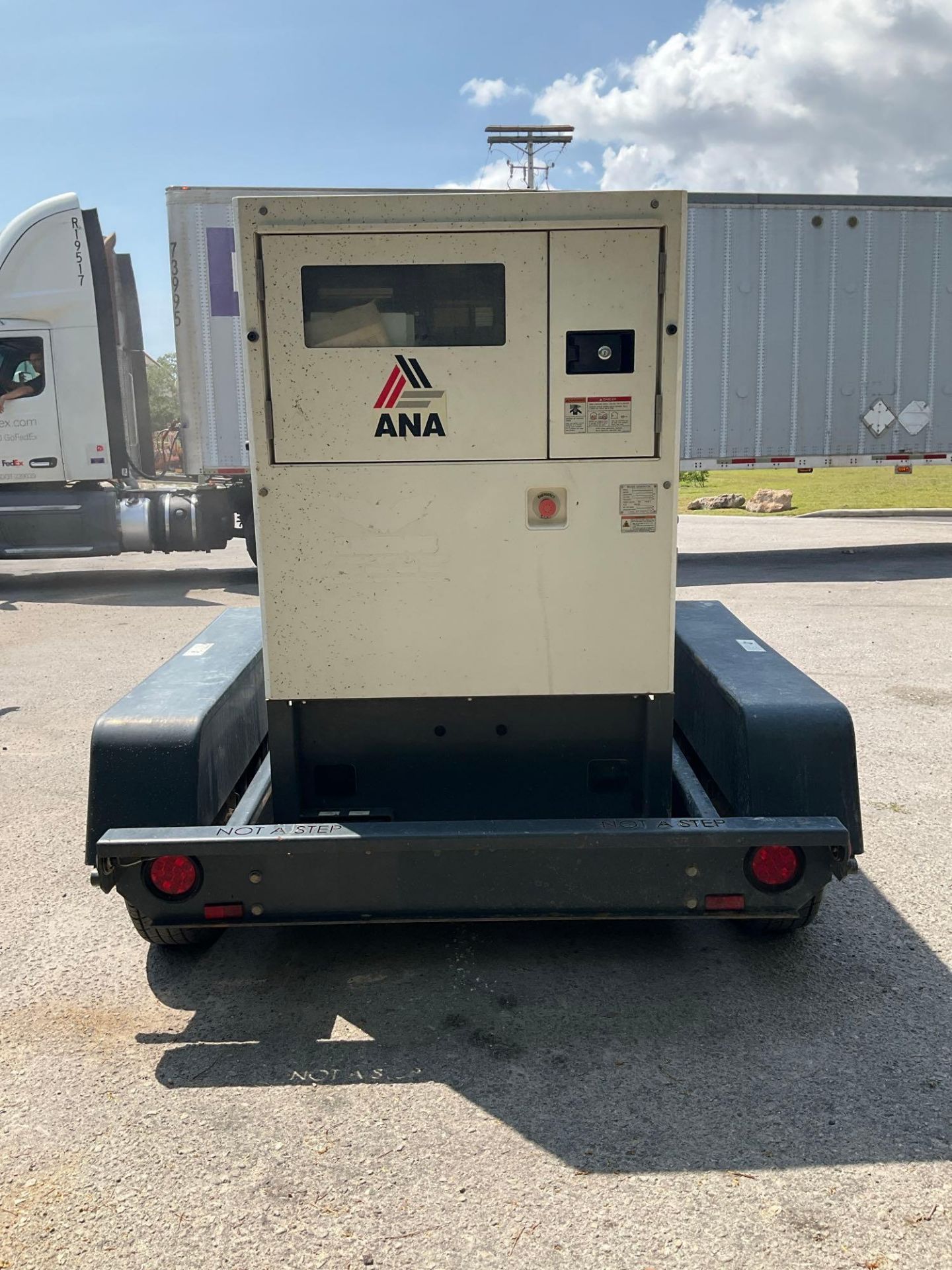 2021 AIRMAN SDG45S-8E2 GENERATOR, DIESEL, TRAILER MOUNTED, 45KVA, 240/480V, PHASE 3, BILL OF SALE... - Image 7 of 21