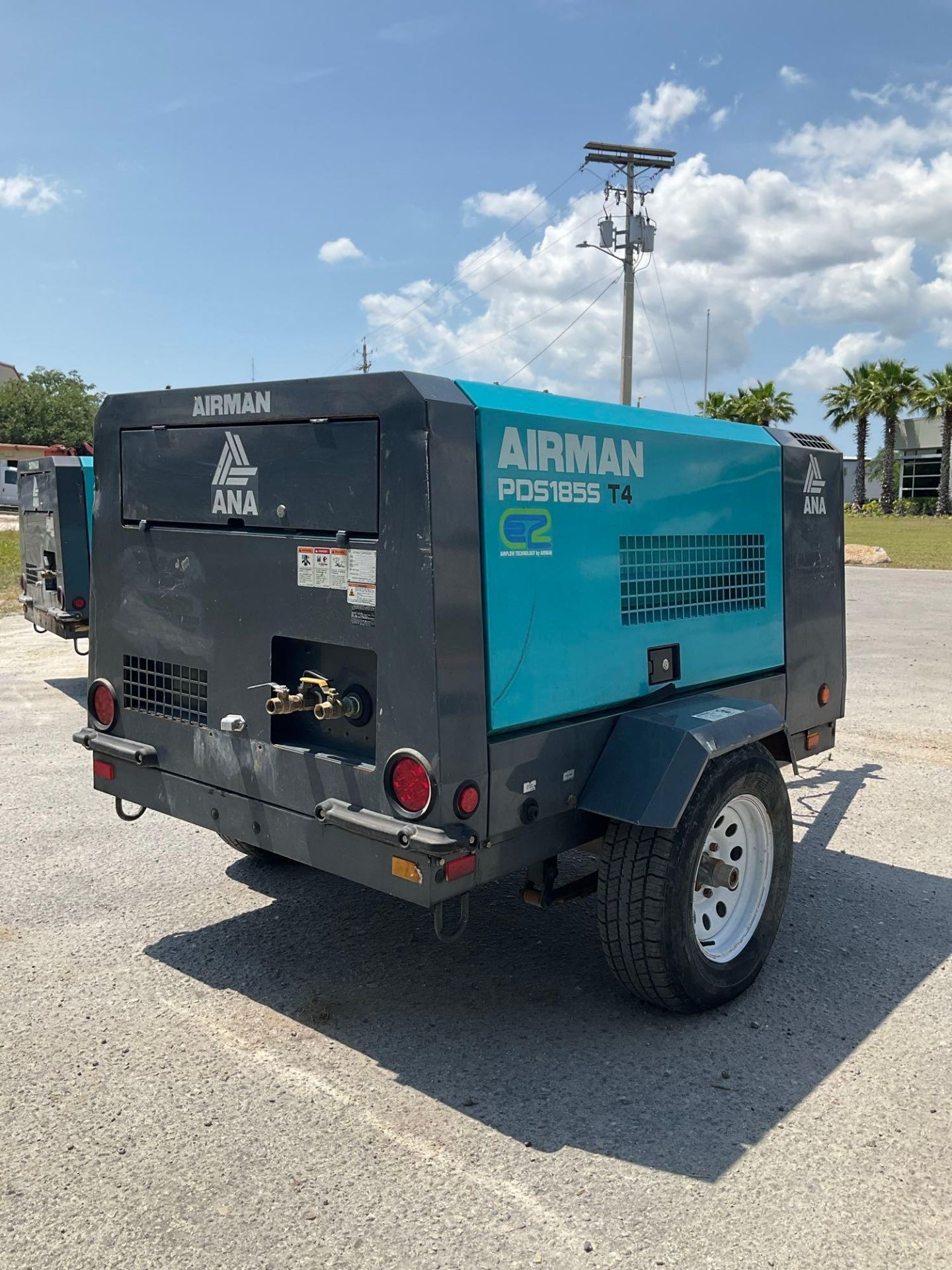 2022 AIRMAN PDS185S-6E1 COMPRESSOR, DIESEL, TRAILER MOUNTED, NORMAL OPERATING PRESSURE 0.69 MPA, ... - Image 8 of 14