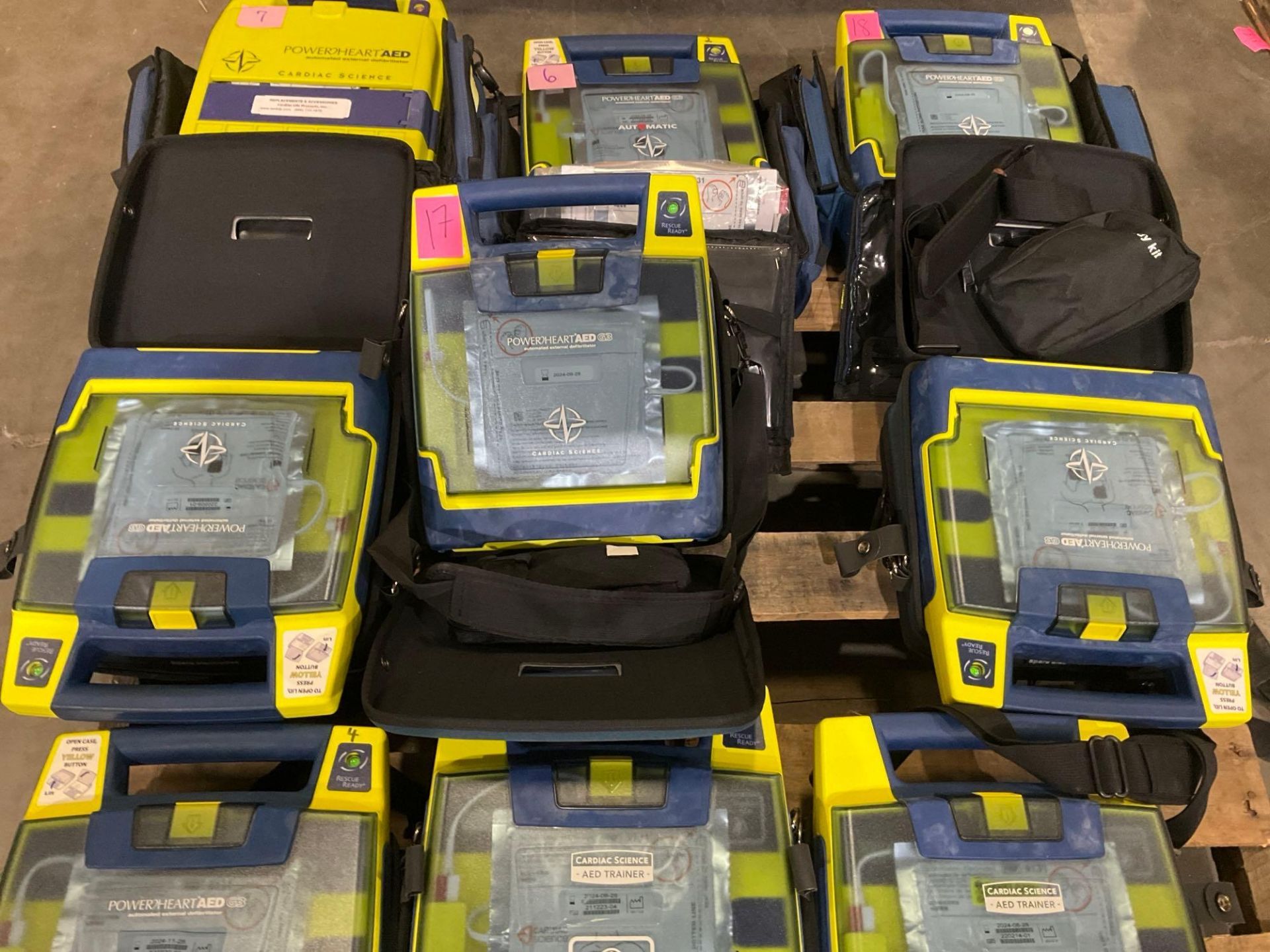 10 CARDIAC SCIENCE AUTOMATED EXTERNAL DEFIBRILLATORS & 2 CARDIAC SCIENCE AED TRAINER... - Image 3 of 17