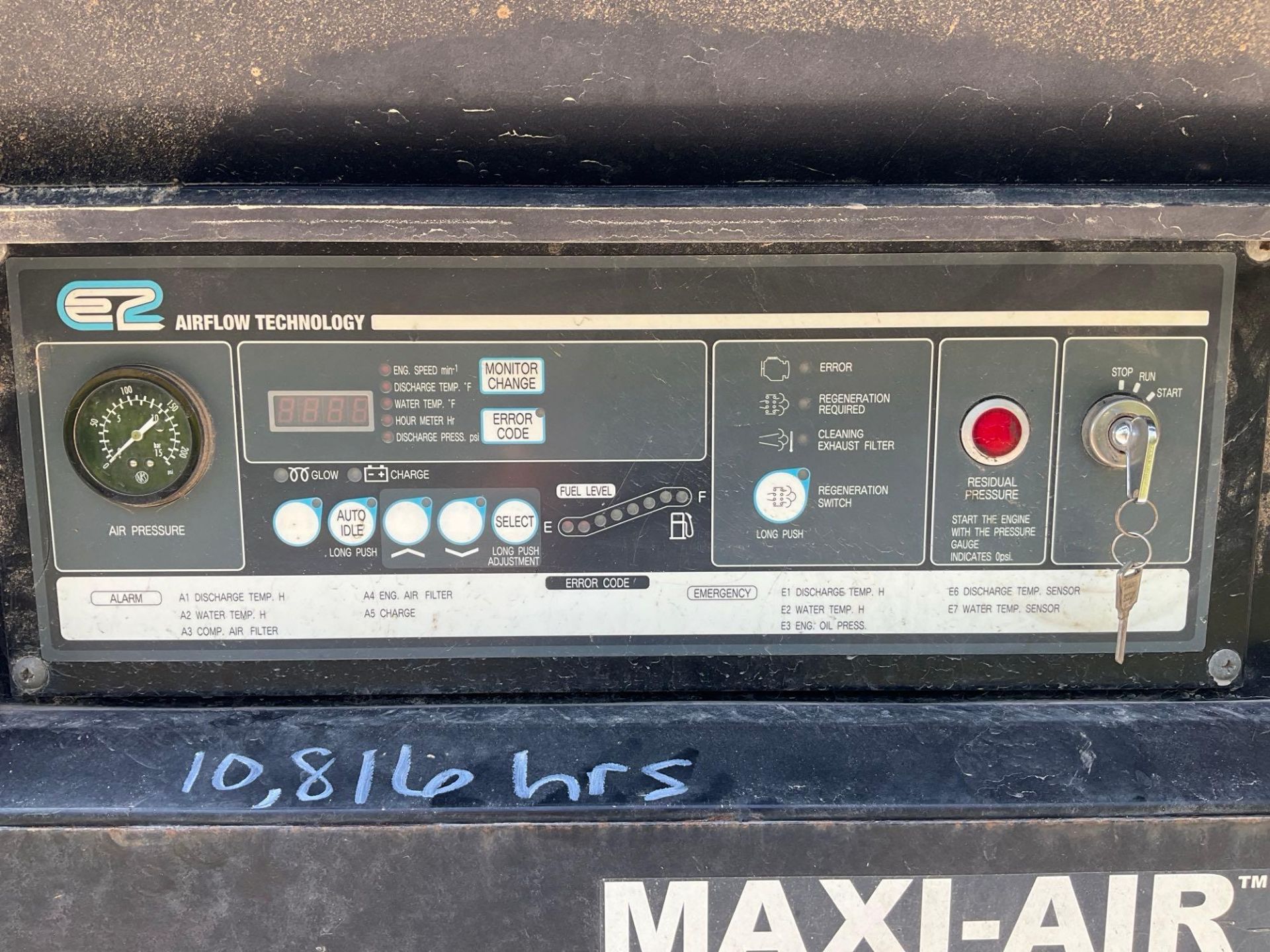 2018/2019 ALLMAND MAXI-POWER MA185-6E1 COMPRESSOR, DIESEL, TRAILER MOUNTED, NORMAL OPERATING - Image 6 of 14