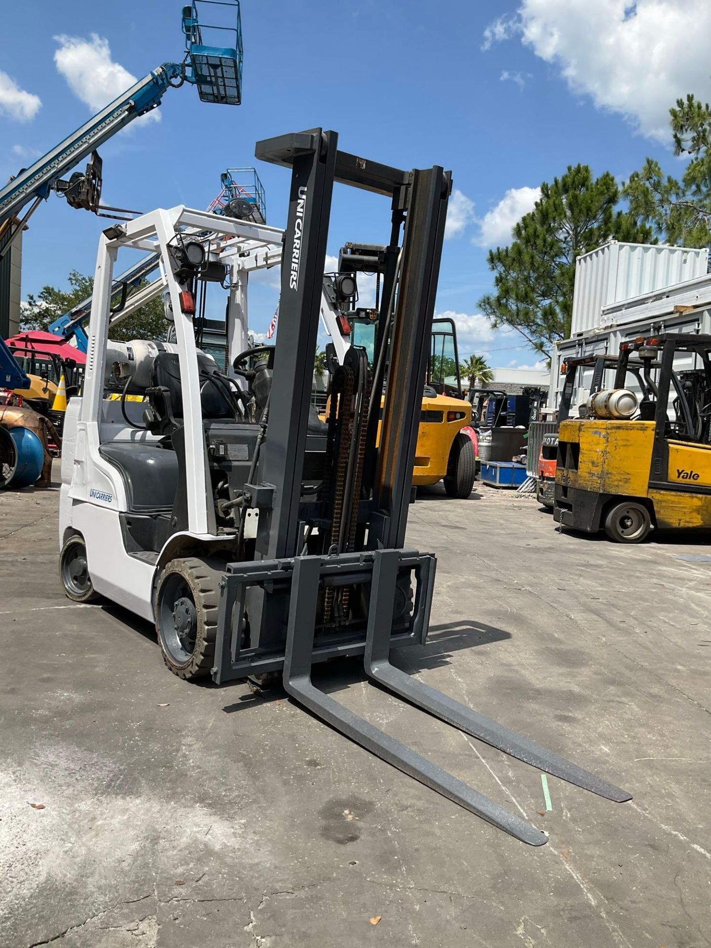 2018 UNICARRIERS FORKLIFT MODEL MCP1F2A28LV, LP POWERED - Image 7 of 12