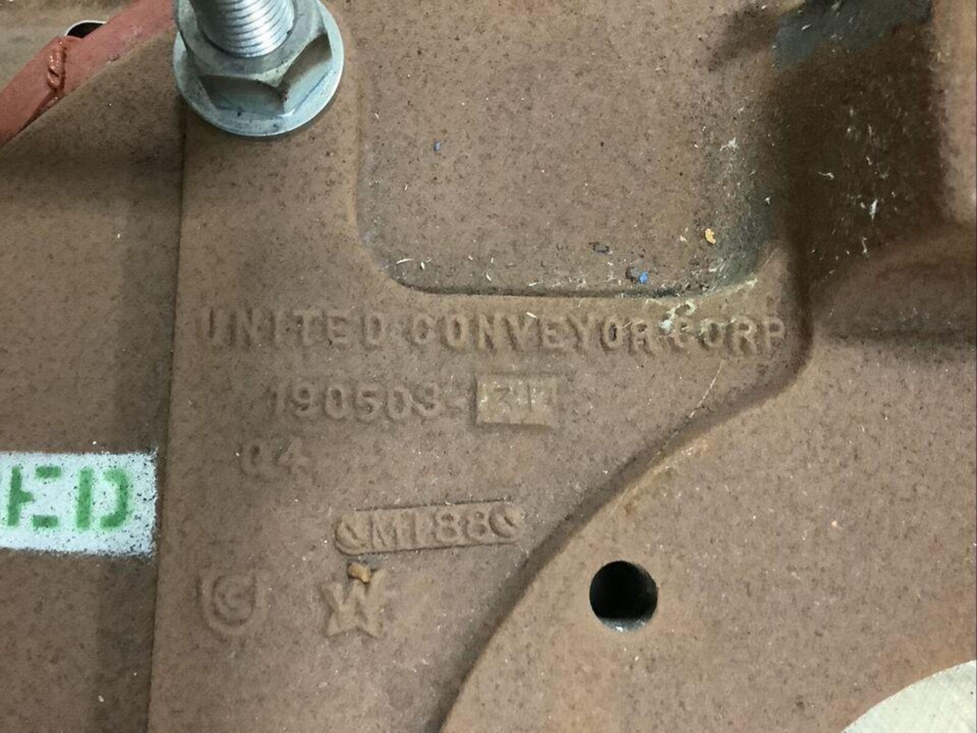 UNITED CONVEYOR UCC 1905-205 ROTARY SLIDE GATE VALVE - Image 2 of 5