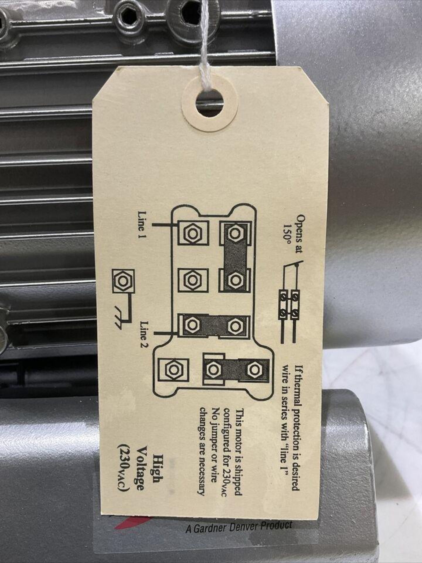 ( 2 ) SIEMENS GARDNER DENVER G_200 2BH1400-7AV25-Z VACUUM PUMP 1.3 KW 115/230V-AC - Image 9 of 21