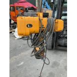 HARRINGTON SN ER020L EP1A-1CSY5395 CHAIN HOISTS 2 TON SIZE D 7FT PER MIN