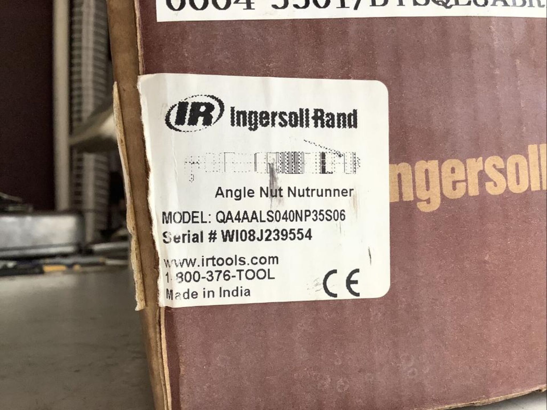 INGERSOLL RAND QA4AALS040NP35S06 NUTRUNNER - Image 6 of 7