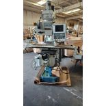 DYNA MECHTRONICS KNEE MILL MODEL EM3116 , APPROX TOTAL WATTAGE 5KW, APPROX SUPPLY 220V...