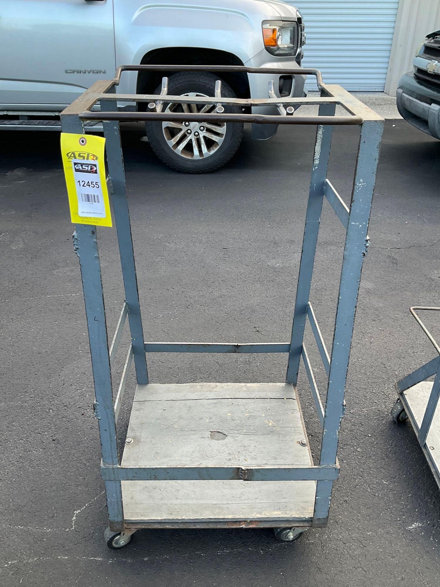 ( 4 ) ROLLING CARTS , APPROX 22" W...x 20? L x 42? T , APPROX 24" W...x 20? L - Image 7 of 10