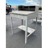 ULINE WORK TABLE , APPROX 35? W x 30? L x 50? T