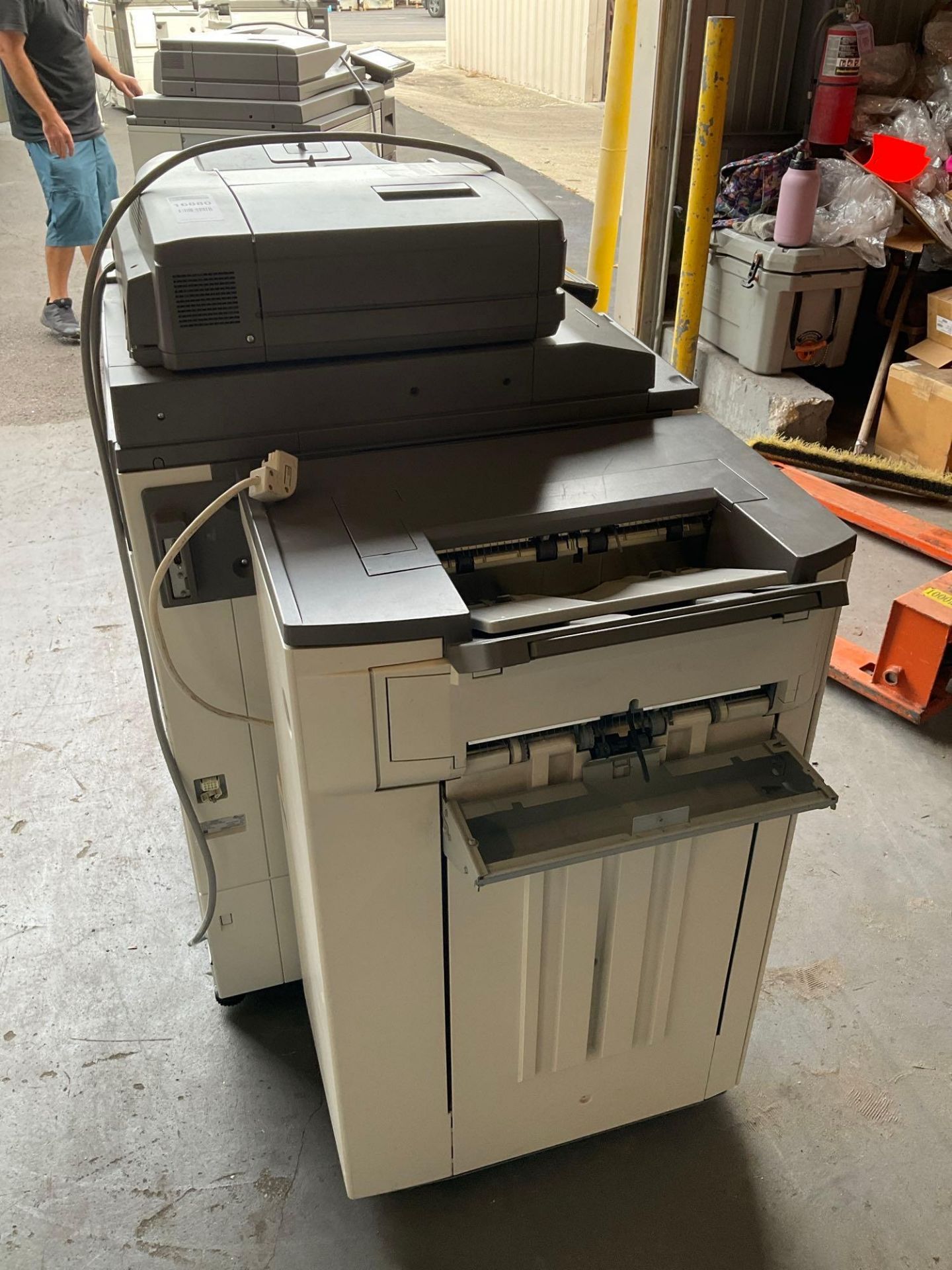 SHARP PRINTER DIGITAL MULTIFUNCTIONAL SYSTEM MODEL MX-M754N WITH SHARP FINISHER - Image 4 of 17