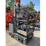 JLG MANLIFT MODEL 20MVL, ELECTRIC, APPROX MAX PLATFORM HEIGHT 20FT, NON MARKING TIRES, BUILT IN