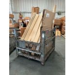 LOT OF CONVEYOR EQUIPMENT IN STEEL CREATE; MODULAR BELTS, GUIDES, AND MORE