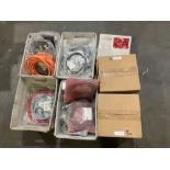 LOT OF TURCK POWER CORDS AND POWER ASSEMBLIES; MULTIPLE SIZES, LENGTHS, AND CAPABILITIES; MOST ARE