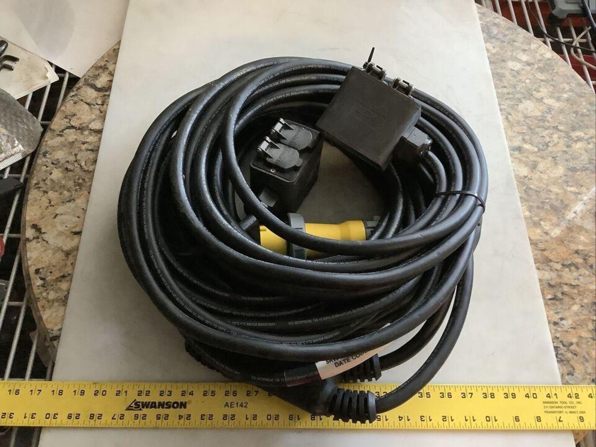 ...( 34 ) LEX 6150-01-530-7352 DB20QD50SEPS 2 Pole, 3 Wire, 20A 120V OUTDOOR CORD 50' IRP ( 18 ).... - Image 16 of 22