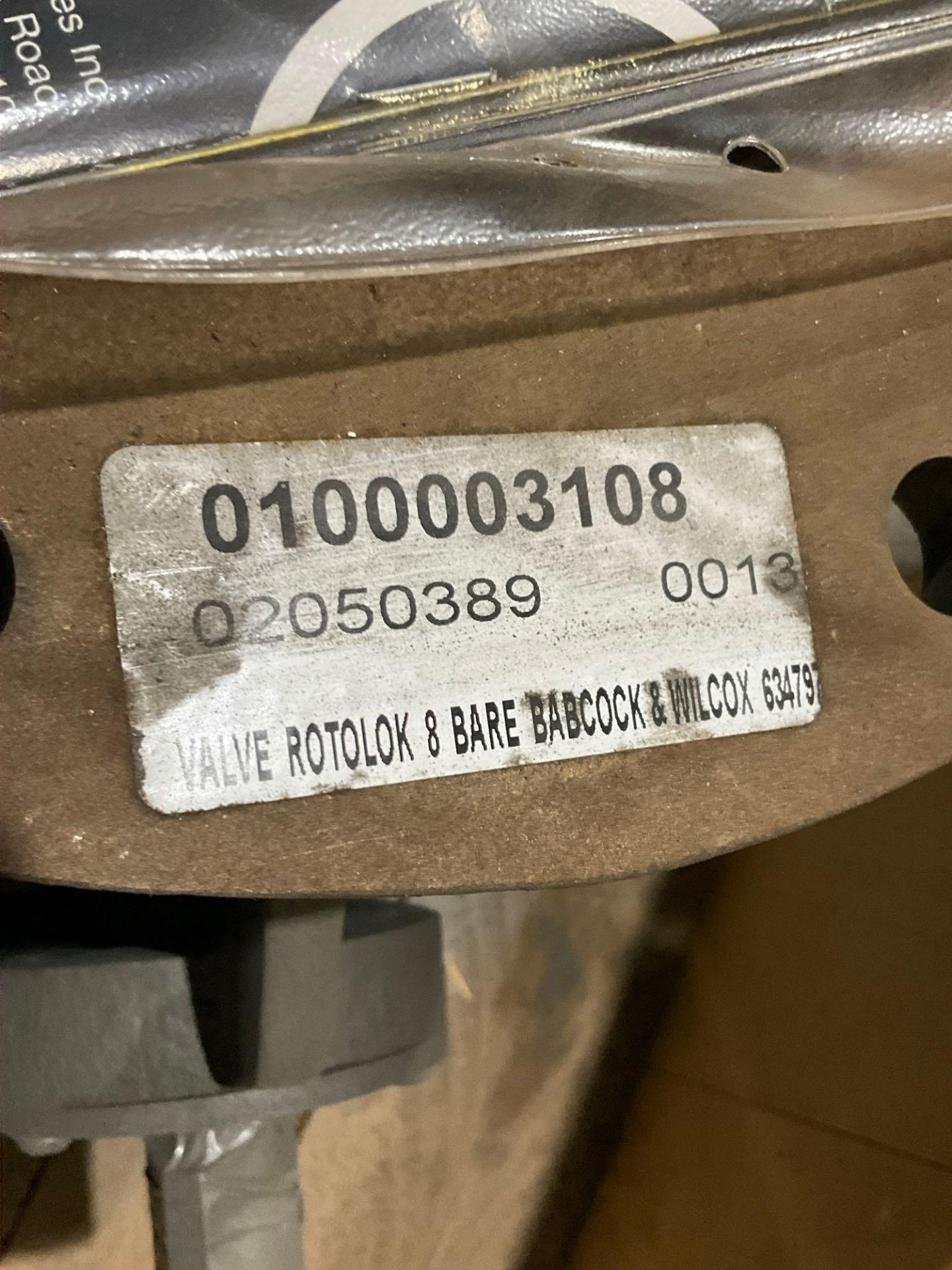 ROTOLOK VALVE MODEL 56909; EQUIPMENT SIZE 20RVCISC2B0P; APPROXIMATELY 32? L X 32? W X 25? T - Image 11 of 16