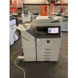 SHARP PRINTER DIGITAL MULTIFUNCTIONAL SYSTEM MODEL MX-M5070; SHARP FINISHER MODEL MX-FN30