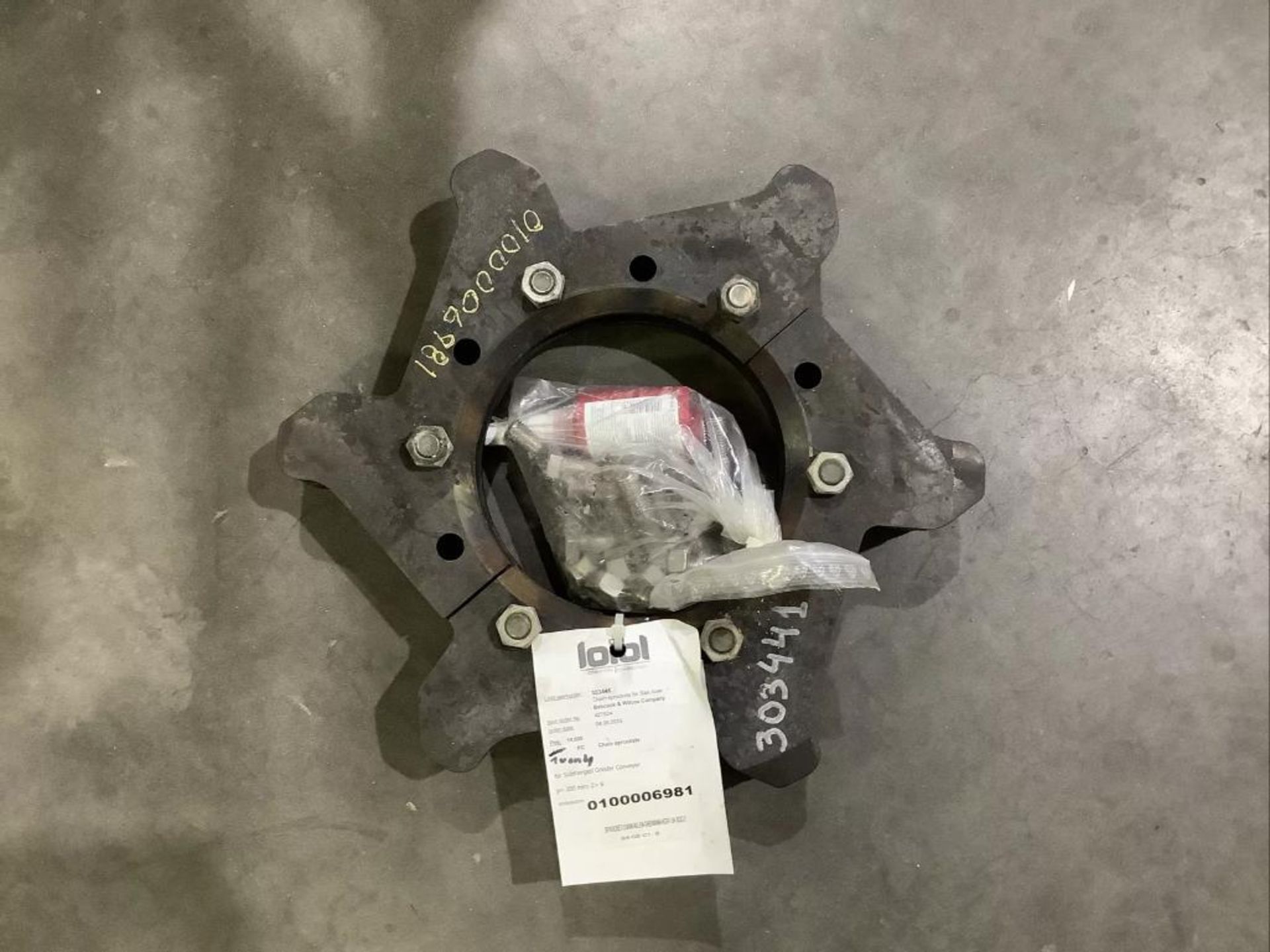 ( 4 ) LOIBL LA-SGC-0000-016 ALLEN SHERMAN HOFF CONVEYOR CHAIN SPROCKET 200MM PITCH