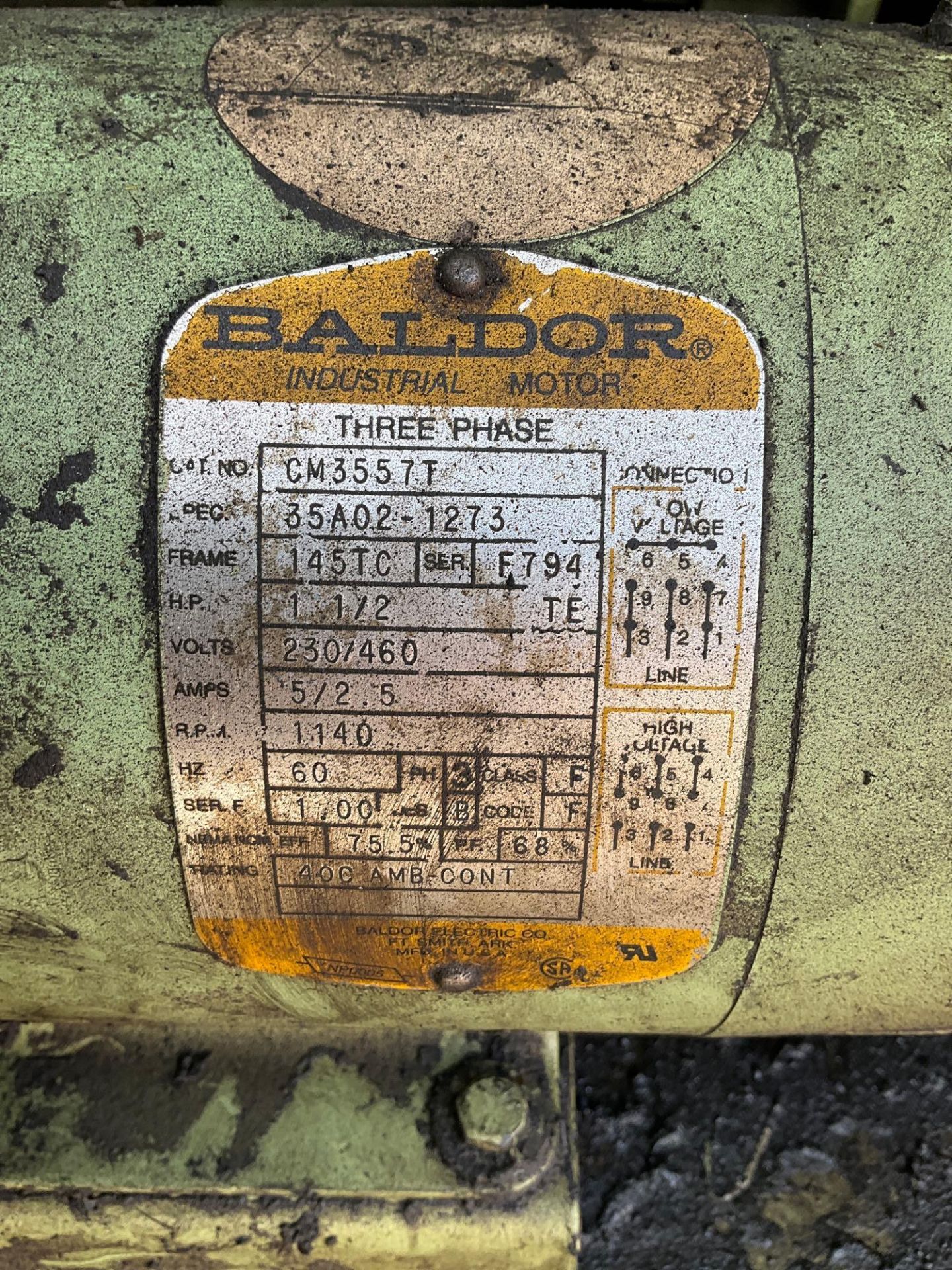 SULLAIR VS-16...ROTARY SCREW VACUUM SYSTEM MODEL RSVS16-40AC, BALDOR MOTOR - Image 10 of 19