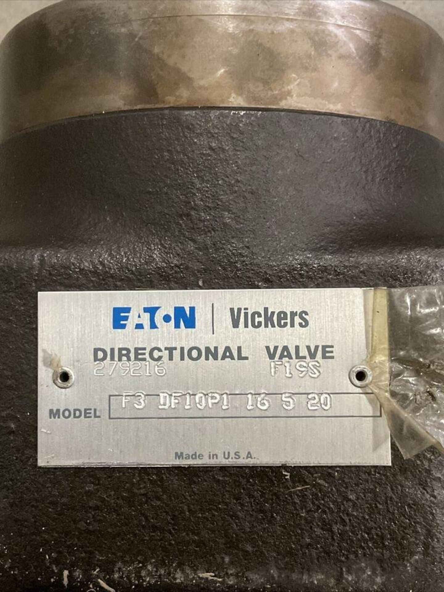 EATON VICKERS F3 DF10P1 16 5 20 DIRECTIONAL CHECK VALVE - Image 7 of 11