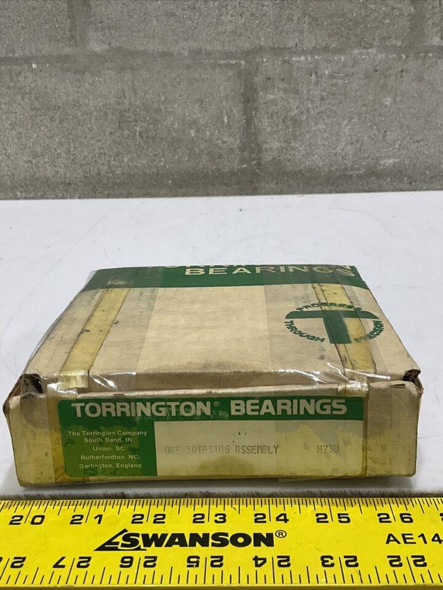 ( 14 ) TORRINGTON ONE 30TPS106 CYLINDRICAL ROLLER THRUST BEARING ASSEMBLY - Image 12 of 12