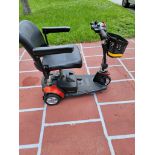 GOGO ELITE TRAVELLER WHEELCHAIR SCOOTER WITH NEW BATTERY PACK , RUNS