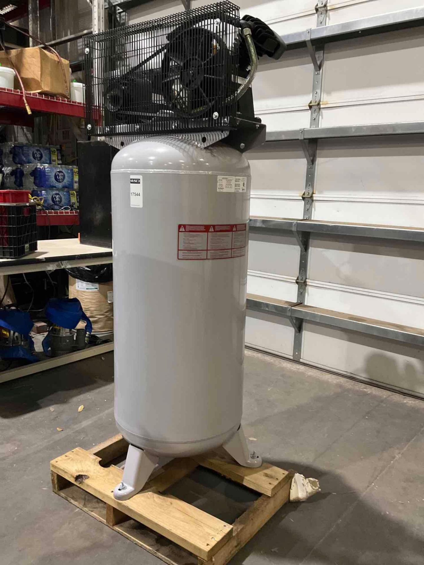 UNUSED 2023 IRON HORSE 60 GAL TANK AIR COMPRESSOR MODEL IH6160V1, APPROX 11.2 CFM @ 100 PSI, APPROX - Bild 3 aus 11