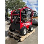 UNUSED 2024 MAGNUM 4000 SERIES GOLD HOT WATER PRESSURE WASHER,DIESEL GAS POWER, ELECTRIC START,