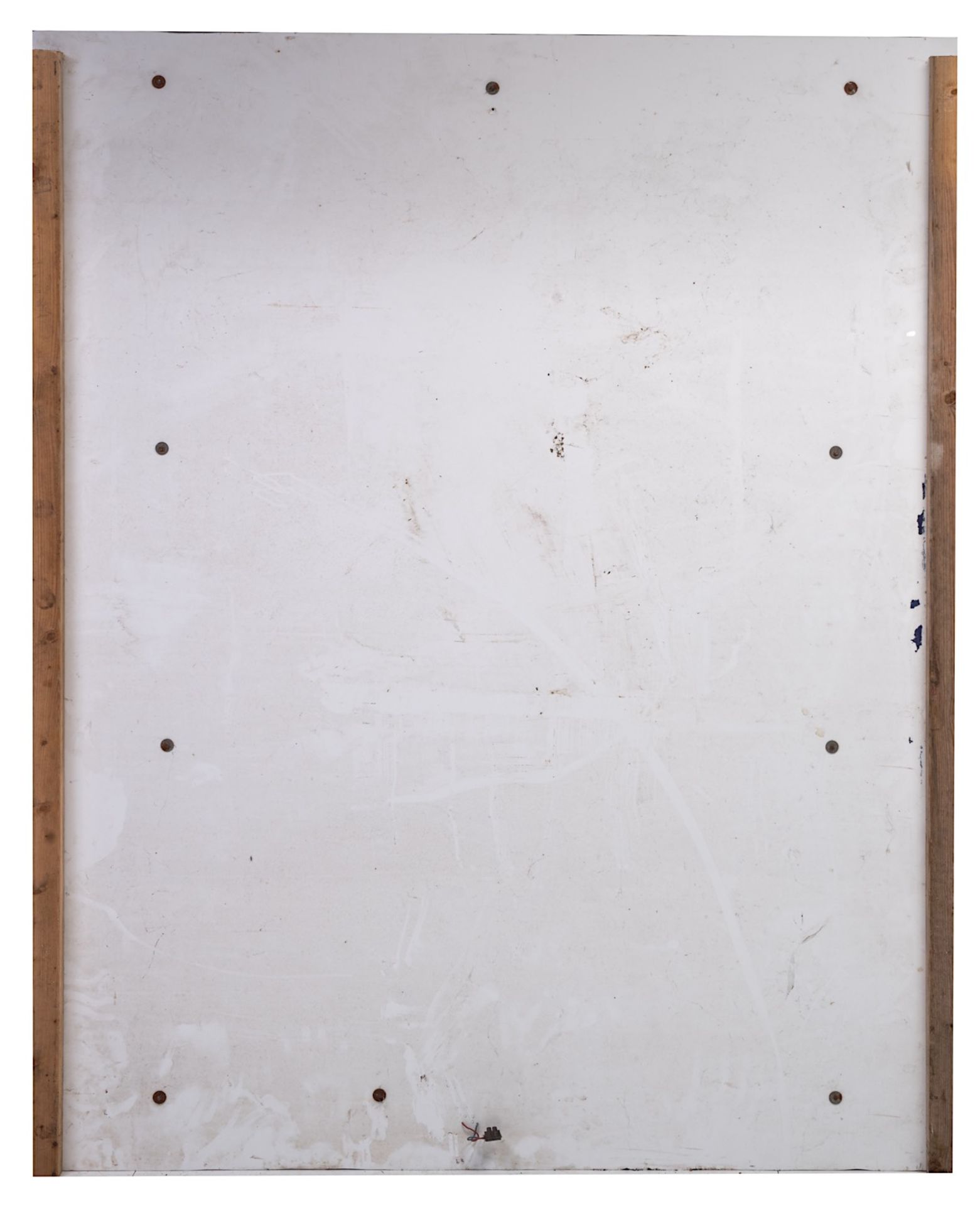 Eduard Van Giel (1945), untitled light installation, mixed media 178 x 144 cm. (70.0 x 56.6 in.) - Image 2 of 5