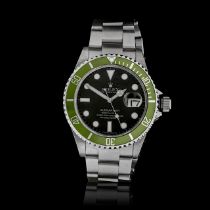 A Rolex Submariner Date 'Kermit', Ref. 16610LV, 2010