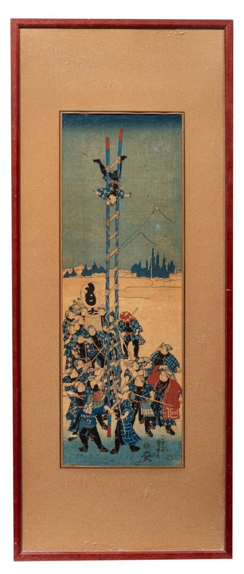 Two Japanese woodblock prints, one by Kunisada - Image 15 of 18